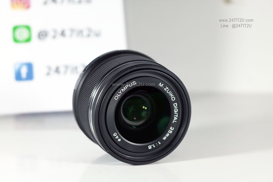 เลนส์ Olympus M.Zuiko 25mm f1.8 สีดำ