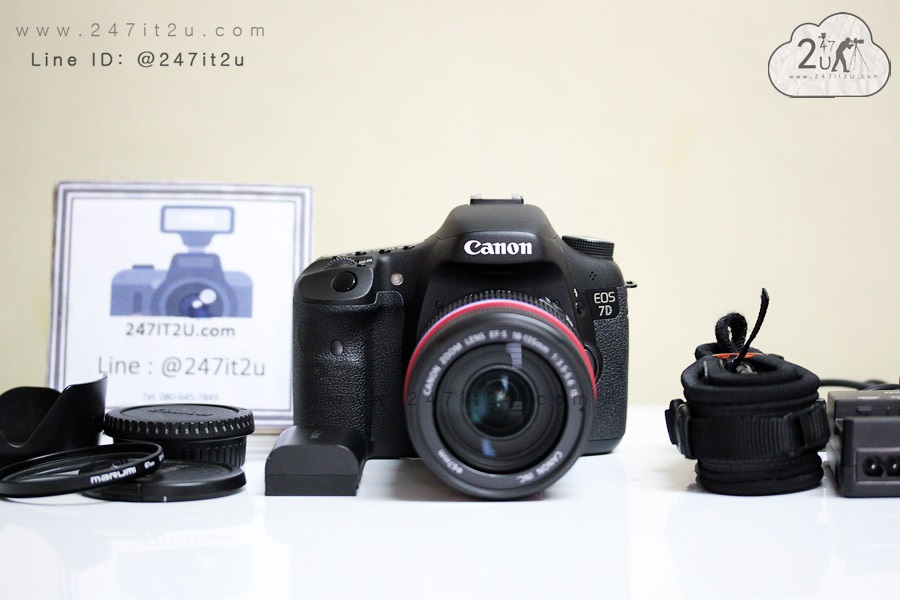 กล้อง Canon 7D + เลนส์ 18-135 mm f3.5-5.6 is
