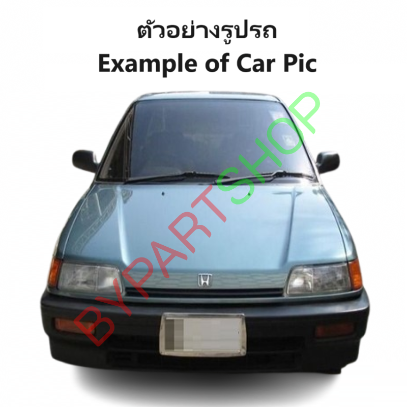 หน้ากระจัง HONDA CIVIC(ซีวิค) EF สีดำ ปี1988-1989 (รหัส:CV'88)
