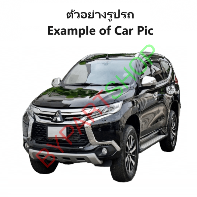 หน้ากระจัง MITSUBISHI PAJERO(ปาเจโร่) ชุบโครเมียม ไม่มีโลโก้ ปี2015-2018 (รหัส:PAJERO'15)