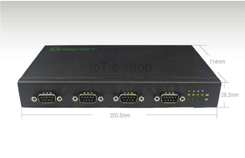 USB to RS 422/485 converter 4-way DB9 hub ( FTDI )