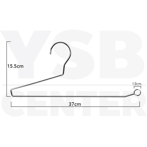 ไม้แขวน ไม้แขวนกางเกง ไม้แขวนผ้าขนหนู ไม่เป็นรอย ไม่เป็นสนิม แพค 5 ชิ้น รุ่นCB0149-HC05