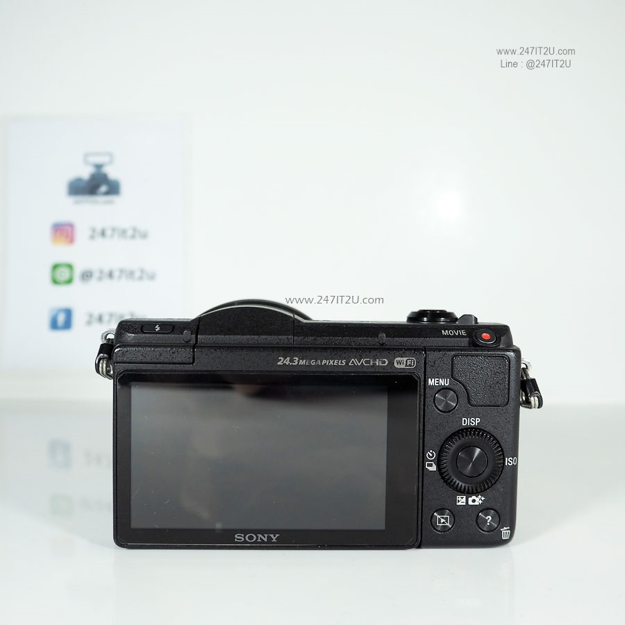 กล้อง SonyA5100 +เลนส์16-50mm สีดำ