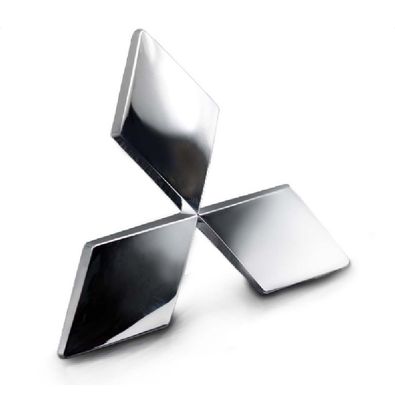 โลโก้หน้ากระจัง MITSUBISHI TRITON(ไทรทัน)/TRITON PLUS(ไทรทัน พลัส) ทุกโฉม ทุกรุ่น ชุบโครเมียม ปี2005-2014