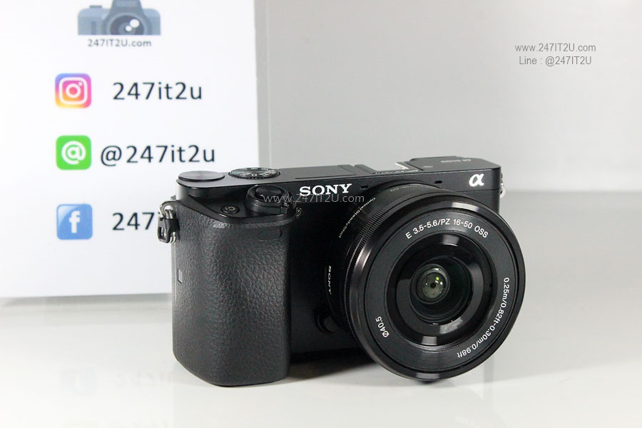 กล้อง Sony A6000 พร้อมเลนส์16-50mm สีดำ