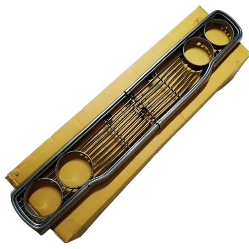 หน้ากระจัง TOYOTA RN20/RN25 สีเทา(งานไม่ทำสี) ไม่มีโลโก้ ปี1972-1978 (ครบชุดซ้าย-ขวา) (รหัส:RN25L-R)