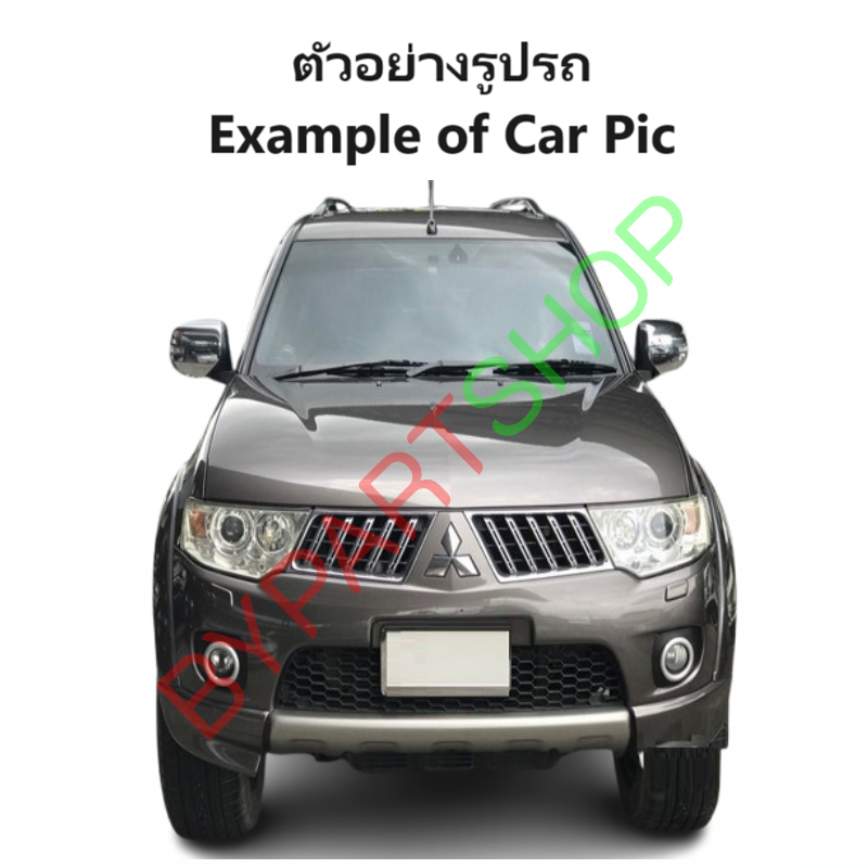 ใบพัดลมหม้อน้ำ MITSUBISHI PAJERO SPORT(ปาเจโร่) เครื่อง 4D56 ดีเซล ปี2008-2014 (รหัส:TRN06-DE)