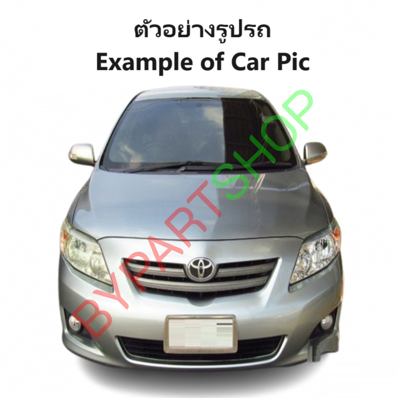 หน้ากระจัง TOYOTA ALTIS(อัลติส) รุ่นที่2 โฉมที่1 สีดำ ไม่มีโลโก้ ปี2008-2009 (รหัส:ALTIS'08 ดำ)