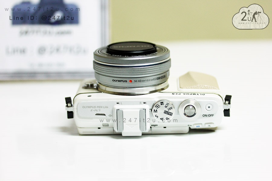 กล้อง Olympus E-PL7 +เลนส์ 14-42mm f3.5-5.6 สีขาว
