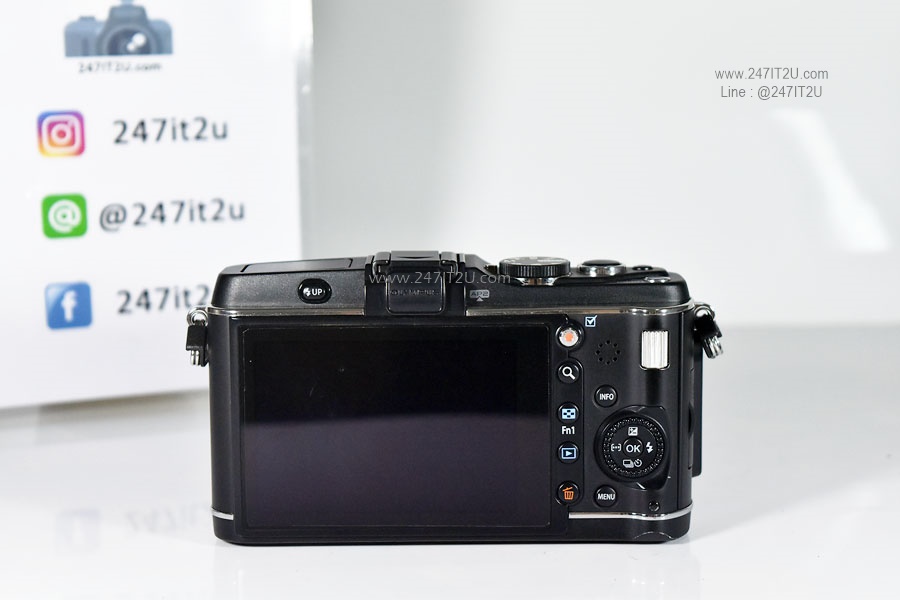 Olympus E-PL3 พร้อมเลนส์ 14-42 f3.5-5.6 สีดำ สภาพดี