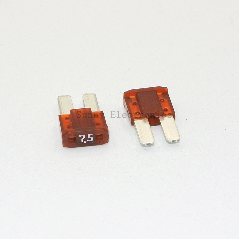ฟิวส์ไมโคร 2 fuse Micro2 ขนาด 7.5 แอมป์ สีน้ำตาล สำหรับ รถยนต์ฟอร์ด