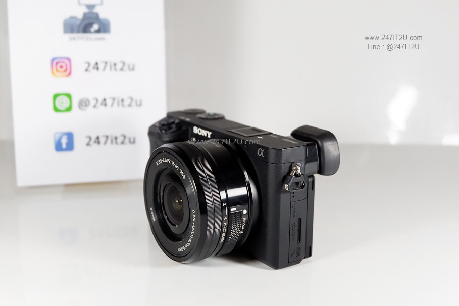 Sony A6300 +เลนส์ 16-50mm ชัตเตอร์ 289 ครั้ง สีดำ