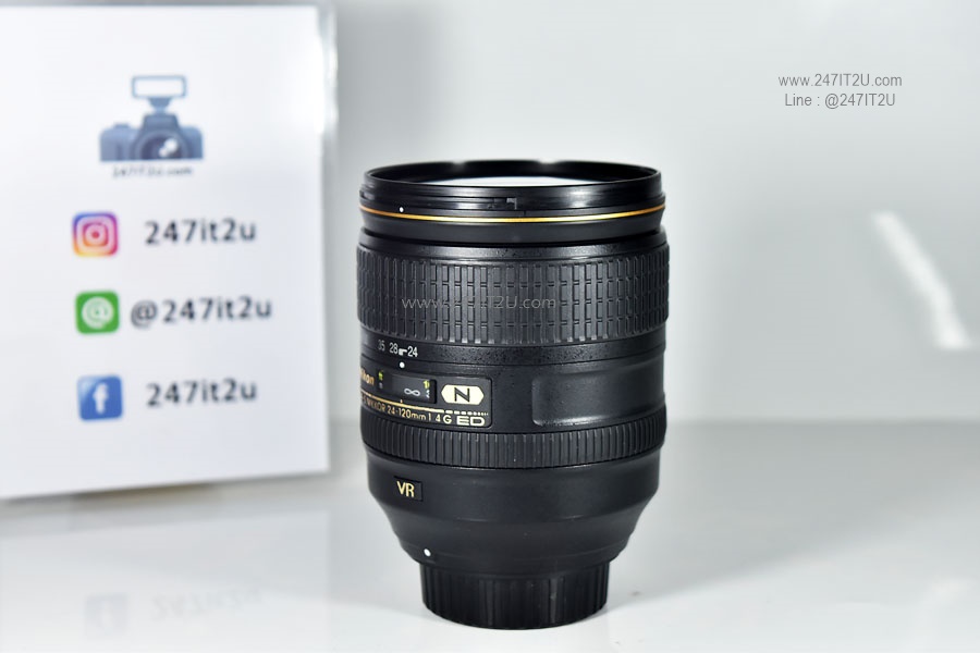 เลนส์ AF-S AF-S Nikon 24-120mm f4 G ED VR G ED VR