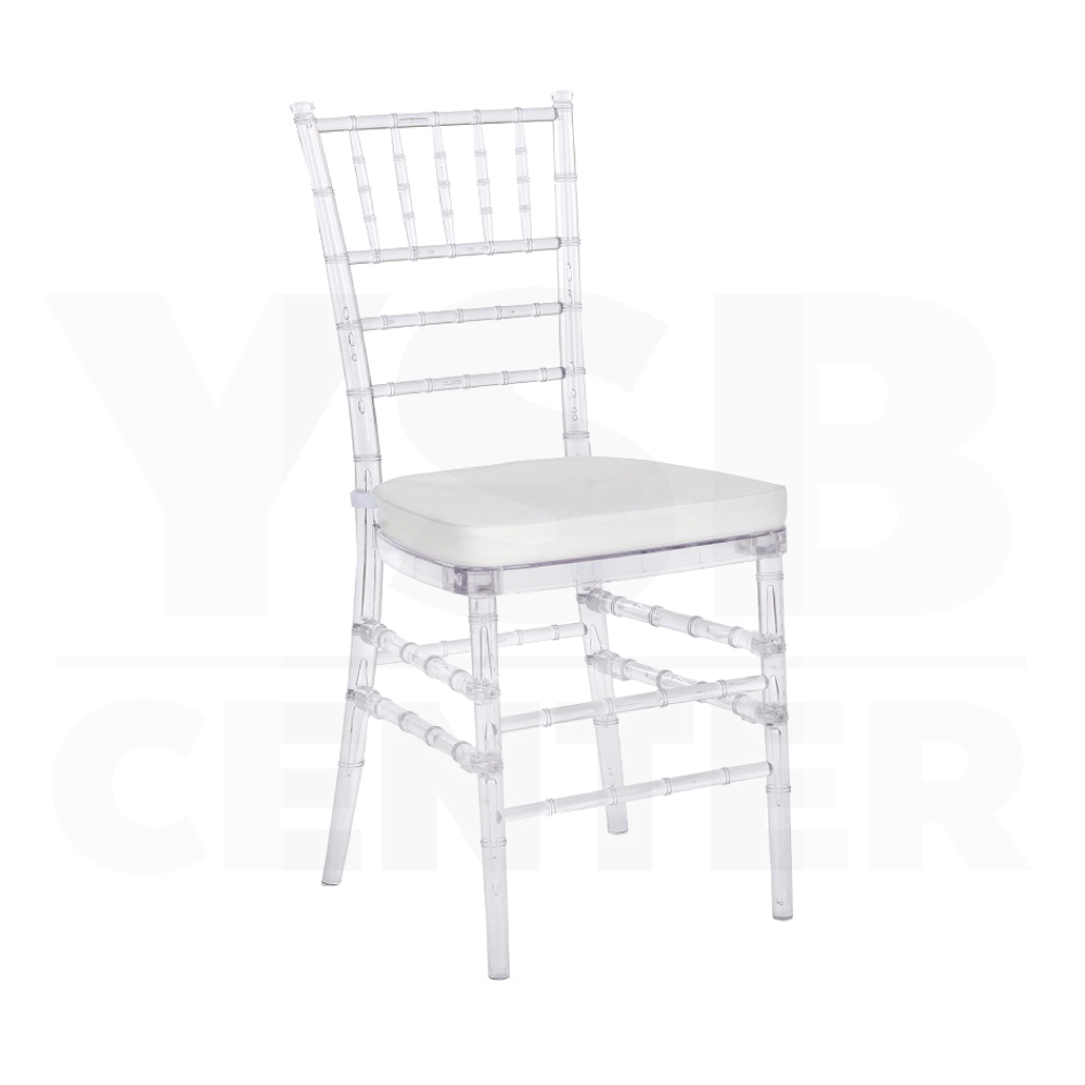 เก้าอี้ ดีไซน์คลาสสิค พลาสติก PC สีโปร่งใส รูปทรงสวยหรู YL0470 - YL0473