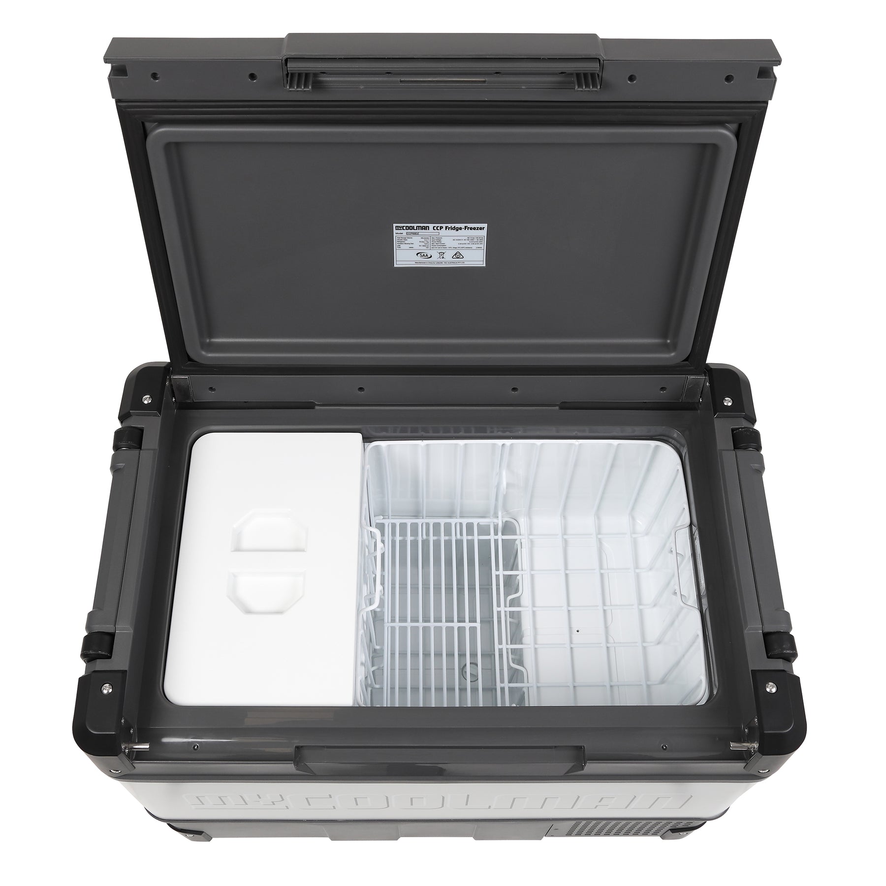 myCOOLMAN CCP69DZ The Traveller, 69 L - Dual Zone (ตู้เย็นแช่แข็งพกพา)