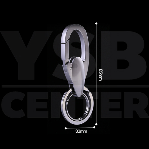 JOBON พวงกุญแจ เกรดพรีเมี่ยม 2 ห่วงคู่ หนาพิเศษ