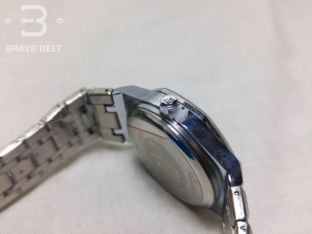 นาฬิกา Audemars Piguet หน้าปัดดำ เรือนสีเงิน Topmirror