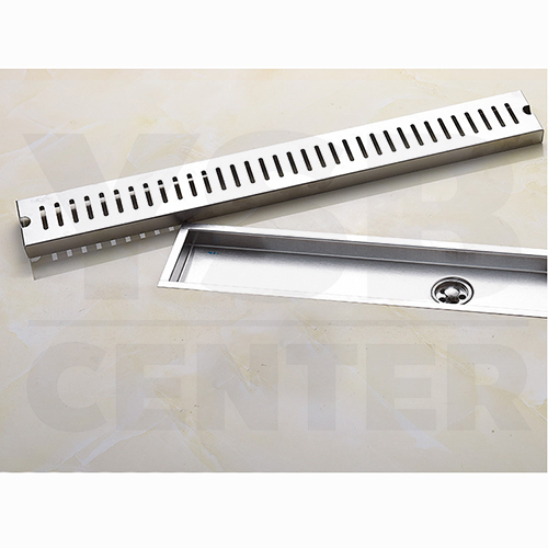 รางระบายน้ำ รางระบายน้ำท่อกลาง สแตนเลส304 ตะแกรงระบายน้ำ กันกลิ่น กันแมลง