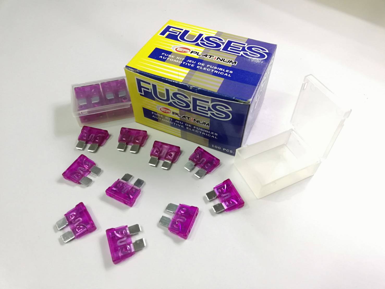 Standard Fuse 35 แอมป์ สีชมภู 100 PCS/BOX