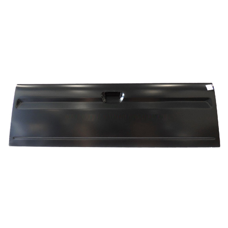 ฝาท้าย TOYOTA D4D(ดีโฟร์ดี) รุ่นเปิดกลาง เหล็กดำ(หนาเทียบแท้ ไม่ทำสี) ปี2001-2004 -กรุณาเลือกแบบ-