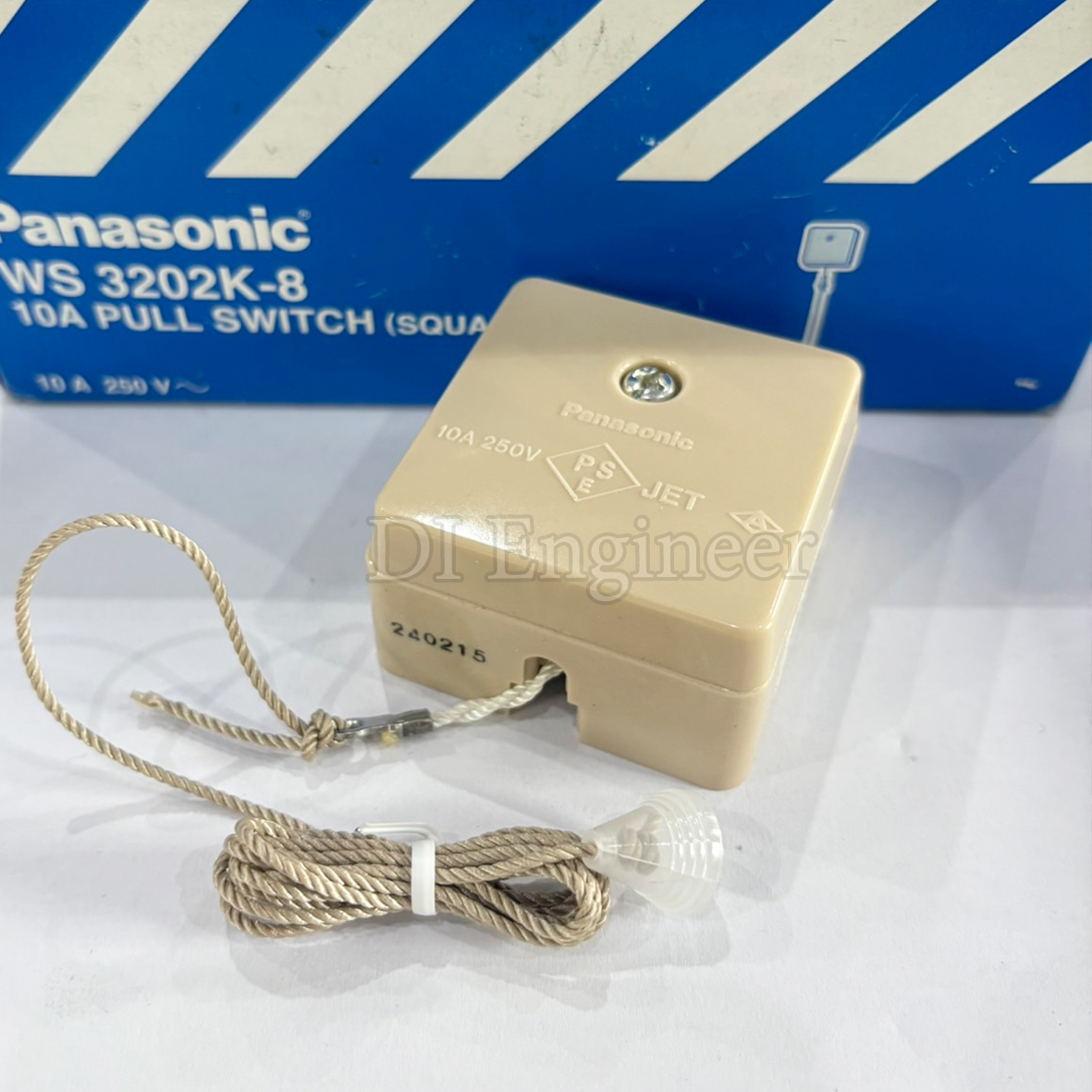 Panasonic Pull Switch สวิตซ์กระตุก WS3202K-8 10A 250V