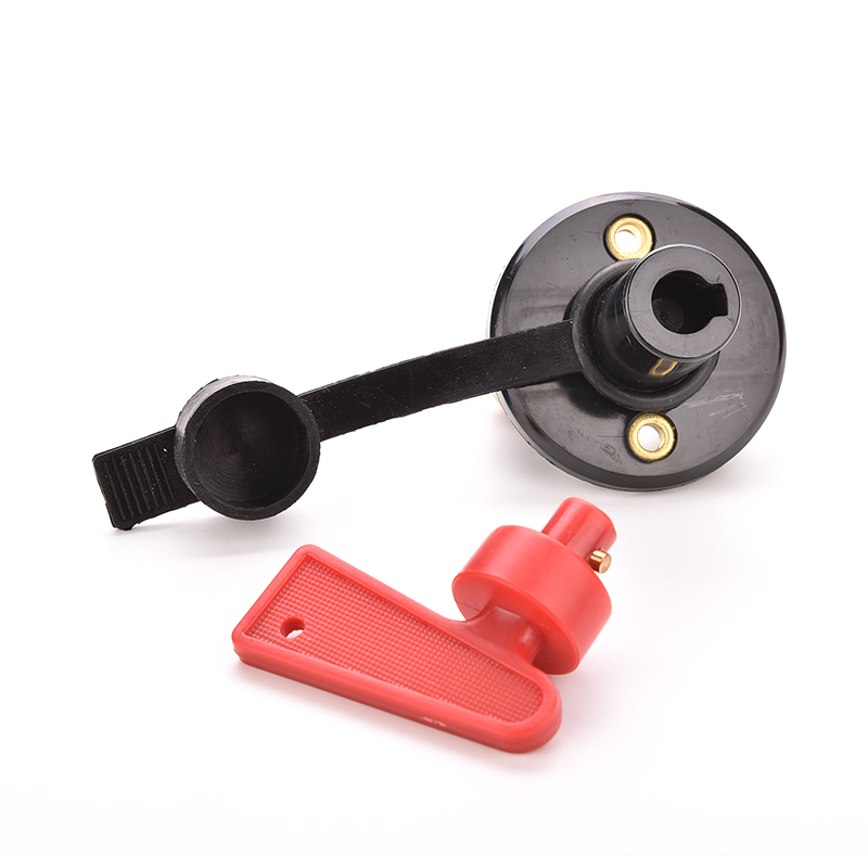 ขั้วแบต อุตสาหกรรม มีกุญแจสวิทปิดเปิด battery boat switch แถมยางหุ้ม และ กุญแจ