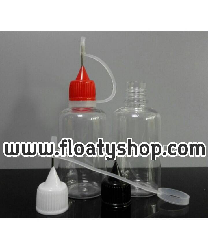 30ml PET ขวดหยดใส ฝาหัวเข็ม