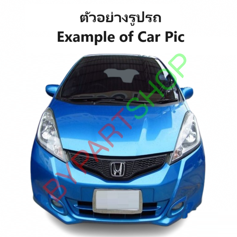 บังลมหม้อน้ำ(ฝั่งพัดลมหม้อน้ำ) HONDA JAZZ(แจ๊ส) Gen2 GE พร้อมใบพัดลม+มอเตอร์ ครบชุด ปี2008-2013