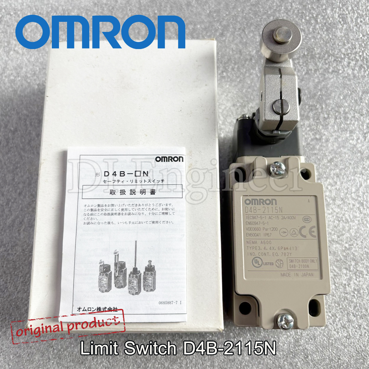 Omron Limit Switch D4B-2115N