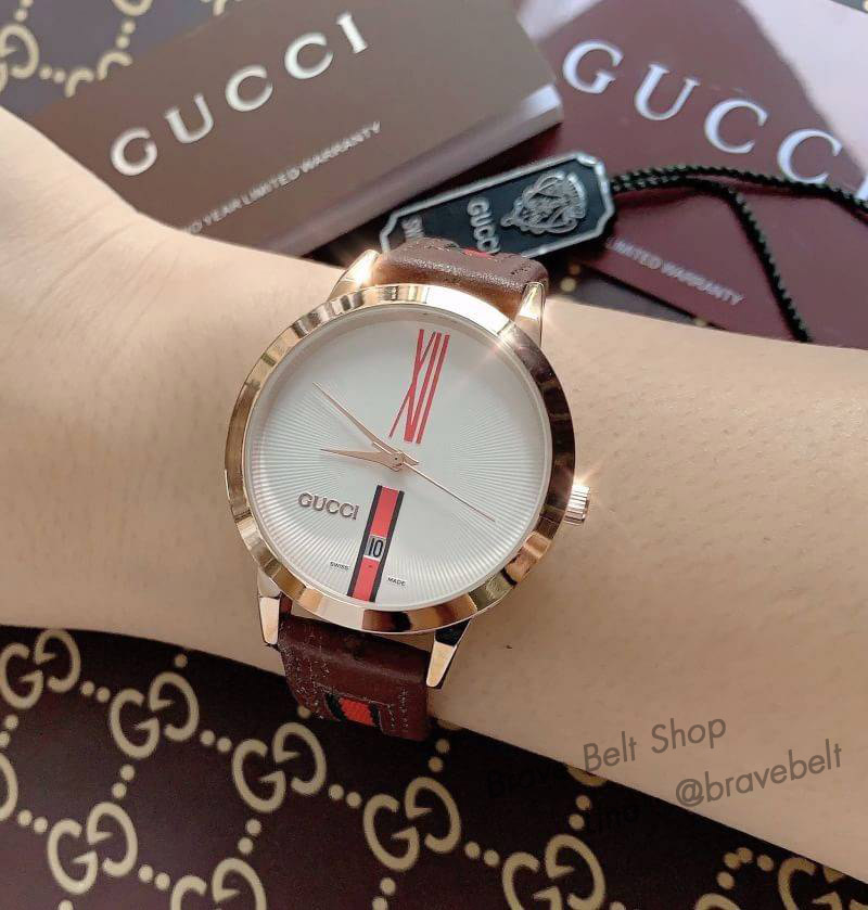 นาฬิกา Gucci ผู้หญิง งาน Topmirror G-Timeless