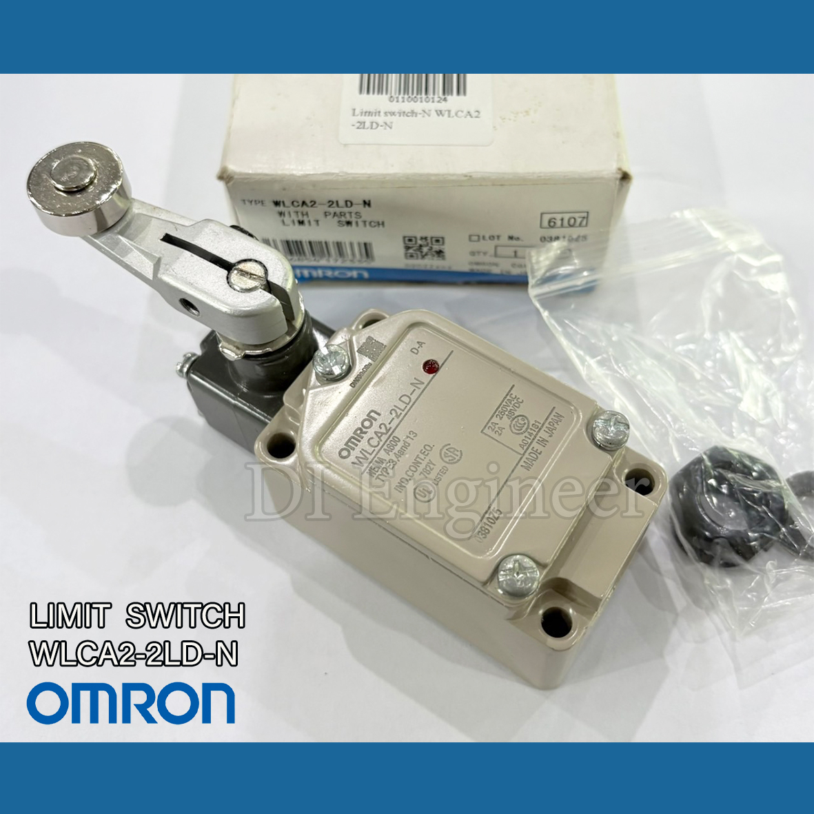 OMRON Limit Switch WLCA2-2LD-N จำกัดระยะสองวงจร มีLED