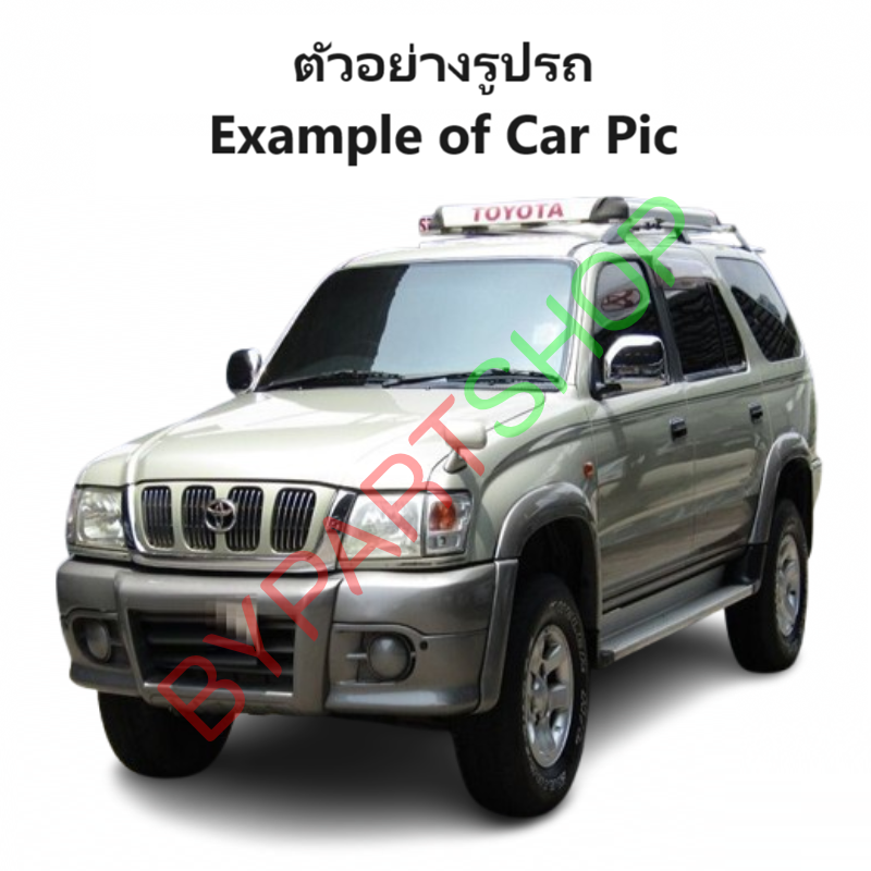 หม้อน้ำ TOYOTA SPORT RIDER(สปอร์ตไรเดอร์) เครื่อง 5L/3.0cc. หนาพิเศษ 36มิล ปี1998-2004 เกียรกระปุก (อลูมิเนียมทั้งใบ) (10053/36PP)