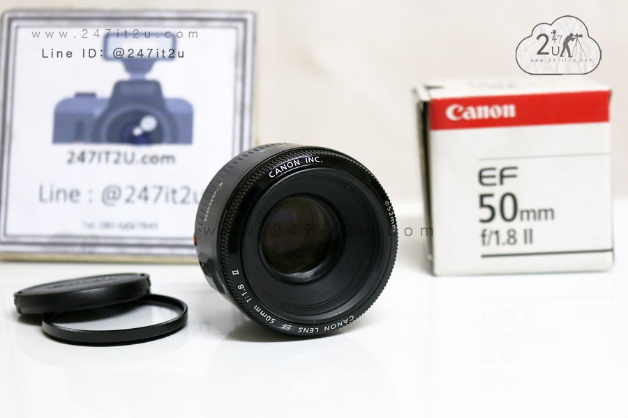 เลนส์ Canon 50mm f1.8 II