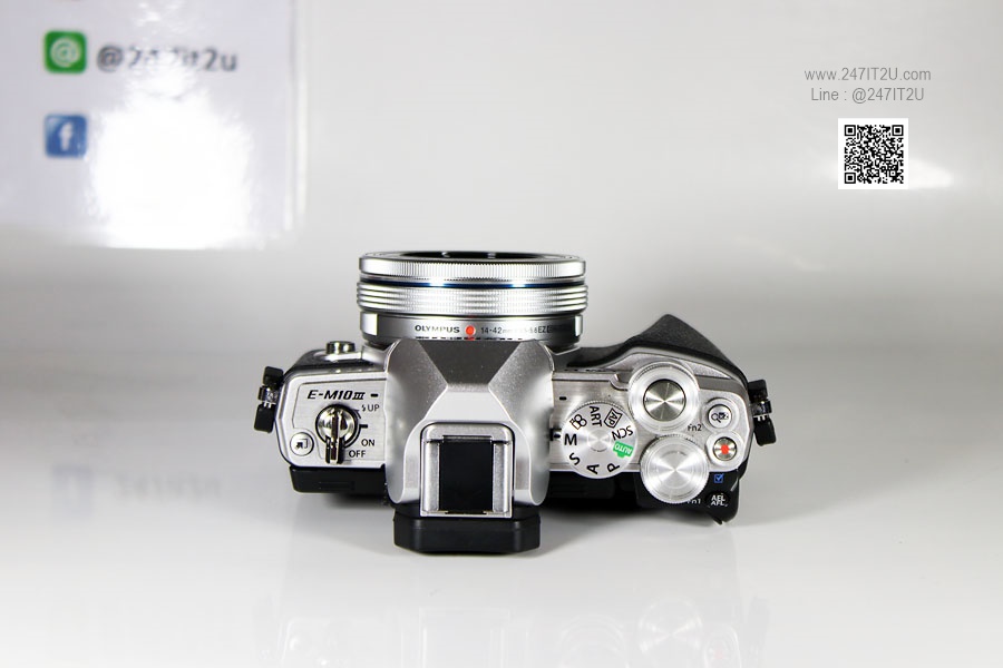 Olympus EM10 Mark3 พร้อมเลนส์ 14-42mm เครื่องศูนย์