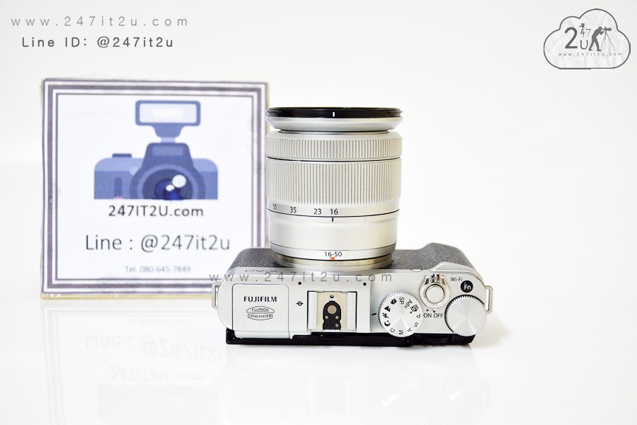 กล้อง Fujifilm X-A2 + เลนส์ 16-50 mm สีเงิน