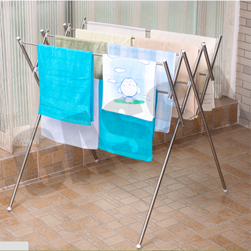 CASSA ราวตากผ้าขนหนูแสตนเลสตั้งพื้นแบบปรับความยาวได้ รุ่น JMJ-M9045