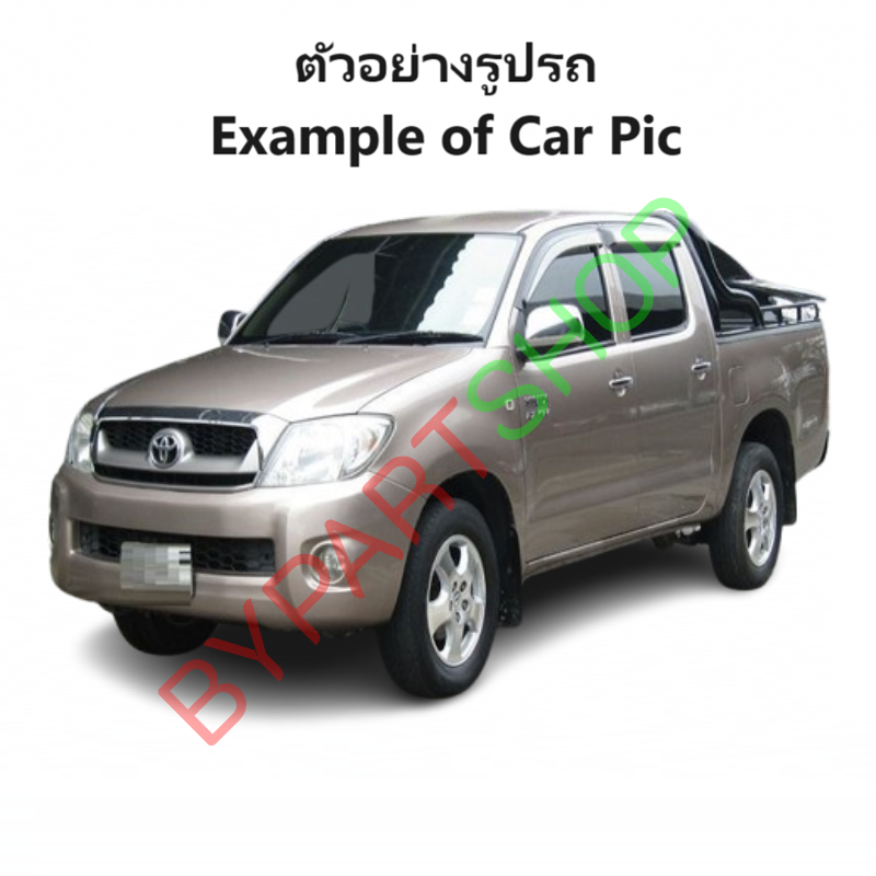 หม้อน้ำ TOYOTA VIGO(วีโก้)/VIGO SMART CAB(สมาร์ทแคป) ดีเซล 2.5-3.0cc หนาพิเศษ 26มิล ปี2004-2010 เกียรออโต้ (อลูมิเนียมทั้งใบ) (10056)