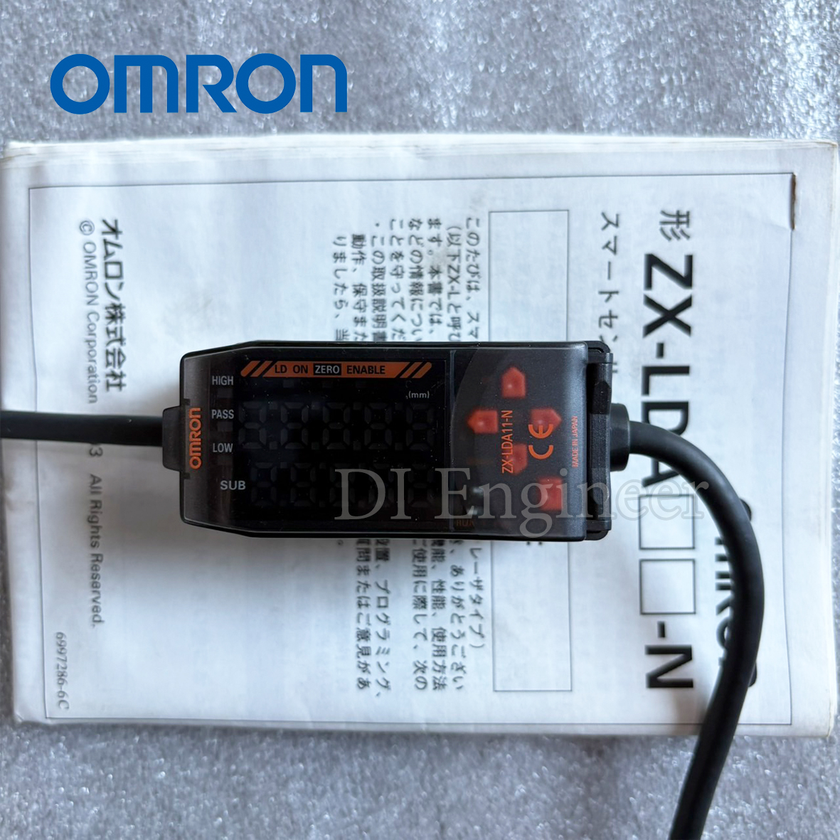Omron Smart Sensor Laser ( Amplifier Unit ) ZX-LDA11-N