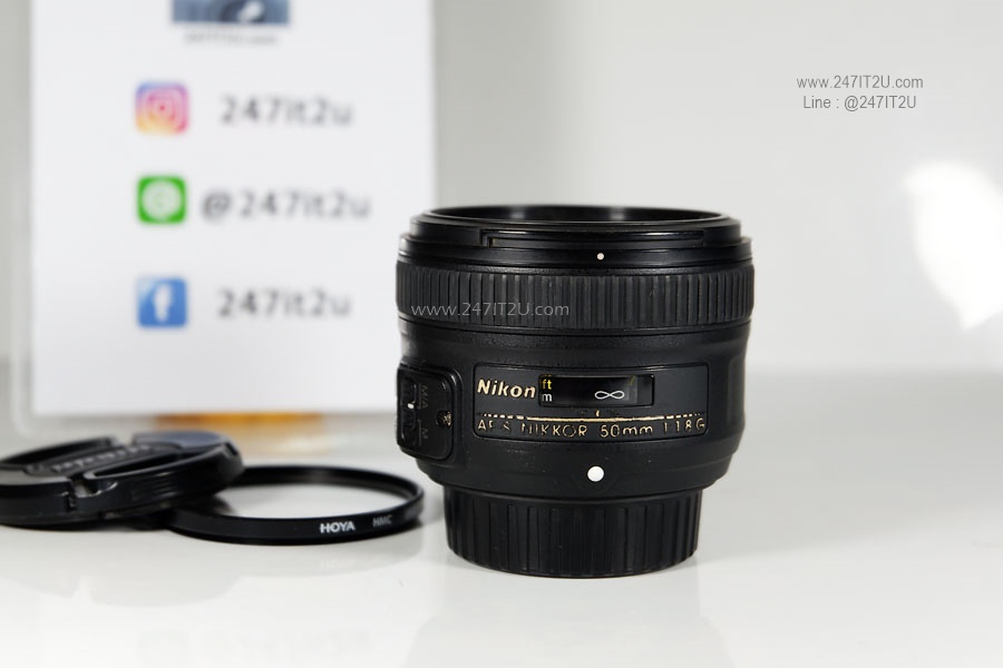 เลนส์ Nikon 50mm F1.8 G สีดำ