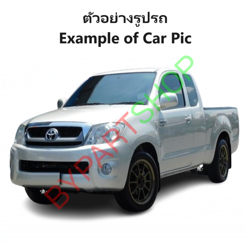 กระจกมองข้าง TOYOTA VIGO(วีโก้)/VIGO CHAMP(วีโก้ แชมป์) รุ่นปรับมือ สีดำ(งานไม่ทำสี) ปี2004-2014 -ราคาต่อข้าง-