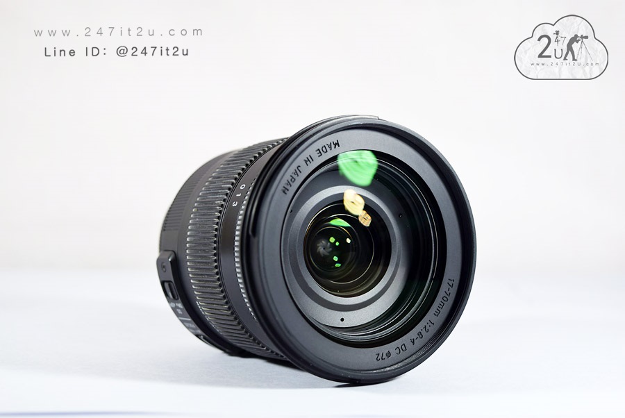 เลนส์ sigma 17-70mm f2.8-4 DC Macro สภาพสวย For Nikon