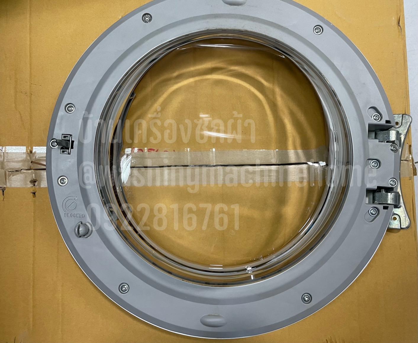 ฝาประตูครบชุด เครื่องซักผ้าฝาหน้า Electrolux **มือ2** รุ่น EWF10842 ค่าขนส่ง +200 บาท