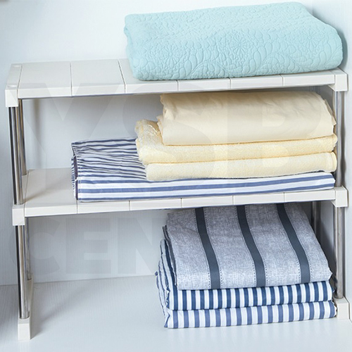 CASSA ชั้นวางของ ชั้นคร่อมไมโครเวฟ ชั้นวางของพลาสติก ชั้นวางของพลาสติกอเนกประสงค์