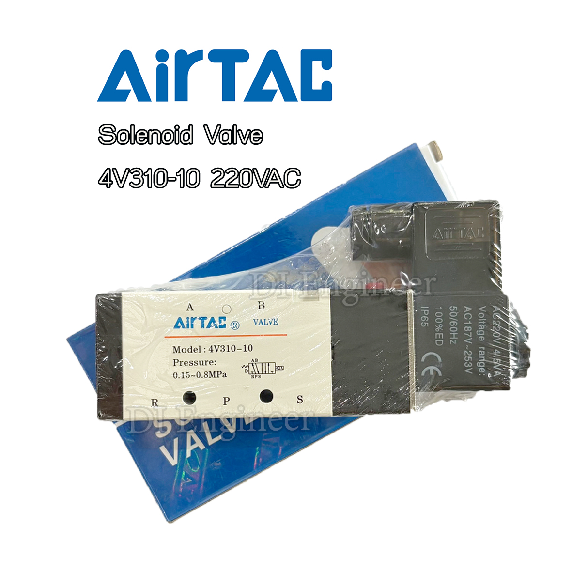 Airtac Solenoid Valve 4V310-10 220VAC