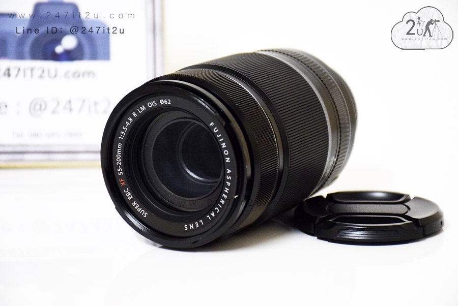 เลนส์ Fujinon XF 55-200 mm f3.5-4.8 R LM OIS สีดำ