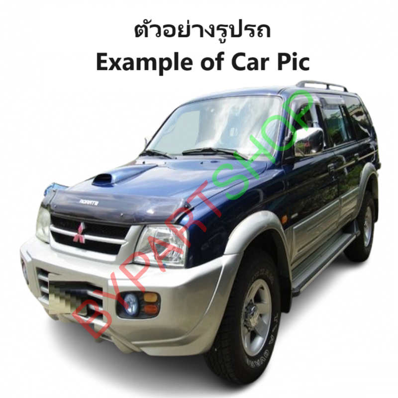 หม้อน้ำ MITSUBISHI G-WAGON(จีวาก้อน) ท่อล่างตรง หนาพิเศษ 36มิล ปี2001-2006 เกียรออโต้ (กระปุกก็ใส่ได้) (O.E.M ประกัน 6เดือน) (MI-50021)