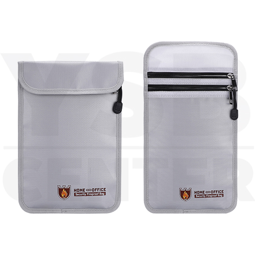 กระเป๋า กระเป๋าเก็บเอกสาร ทนไฟ กันน้ำ กระเป๋าทำงาน ซองกระเป๋า ขนาด 17.5 x 27.5cm รุ่น J2L013-17.5X27-S