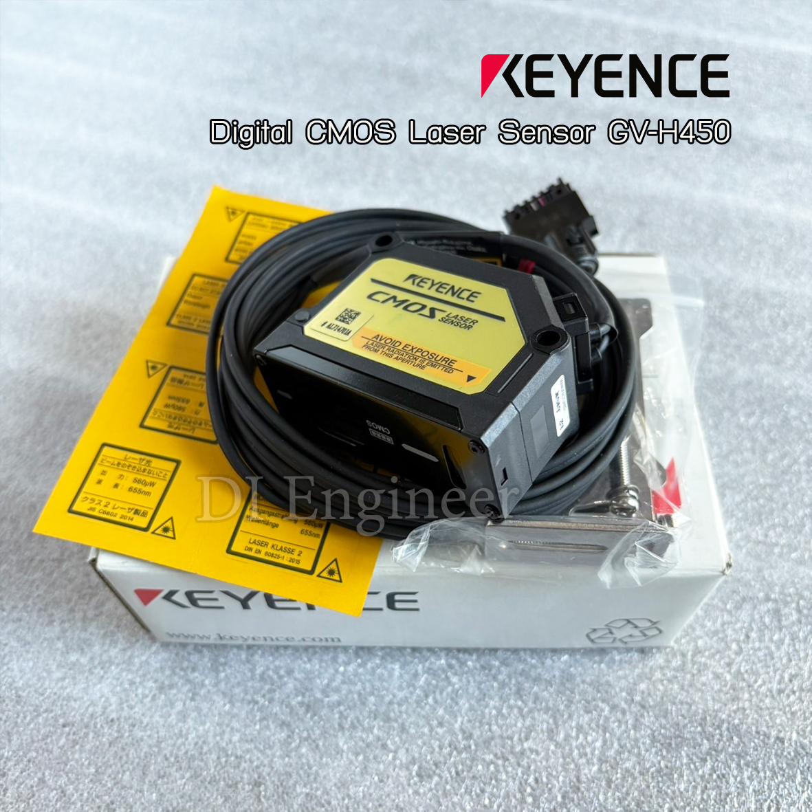 Keyence Laser Sensor GV-H450 (ชนิดระยะไกล) ดิจิตอลเลเซอร์เซนเซอร์แบบ CMOS