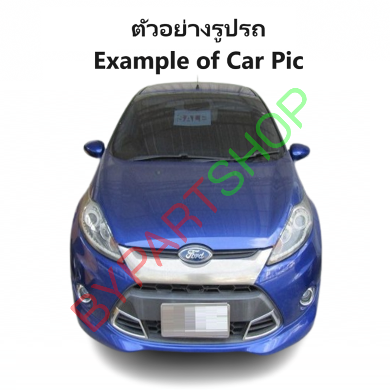ไฟตัดหมอก/ไฟสปอร์ตไลท์ FORD FIESTA(เฟียสต้า) ฝาครอบชุบโครเมียม ปี2009-2012 (ครบชุด) (ประกัน 6เดือน) (รหัส:FD355)
