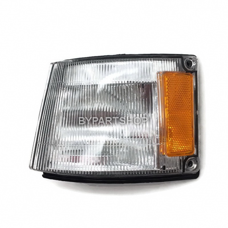 ไฟมุม HINO SINGHITECH(สิงห์ไฮเทค) เลนส์ขาว+ส้ม พร้อมขั้วไฟ ปี1990-1995 (งานแท้ LUCID) -ราคาต่อดวง-